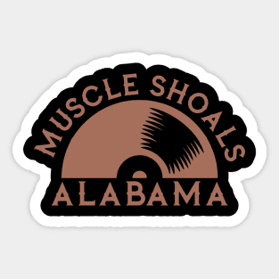 Muscle Shoals Alabama Sticker
